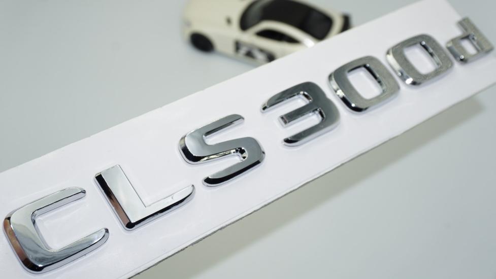 DK Tuning CLS300d Bagaj Krom ABS 3M 3D Yazı Logo Benz İle Uyumlu