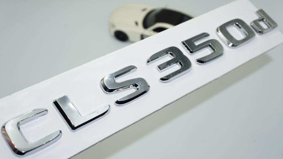 DK Tuning CLS350d Bagaj Krom ABS 3M 3D Yazı Logo Benz İle Uyumlu