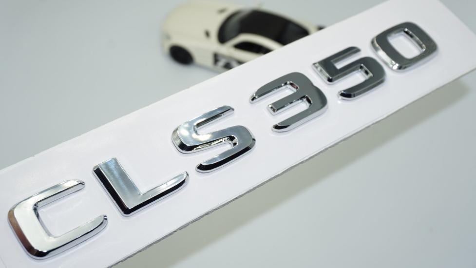 DK Tuning CLS350 Bagaj Krom ABS 3M 3D Yazı Logo Benz İle Uyumlu