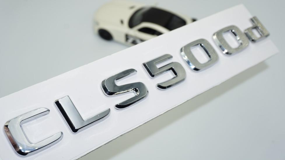 DK Tuning CLS500d Bagaj Krom ABS 3M 3D Yazı Logo Benz İle Uyumlu