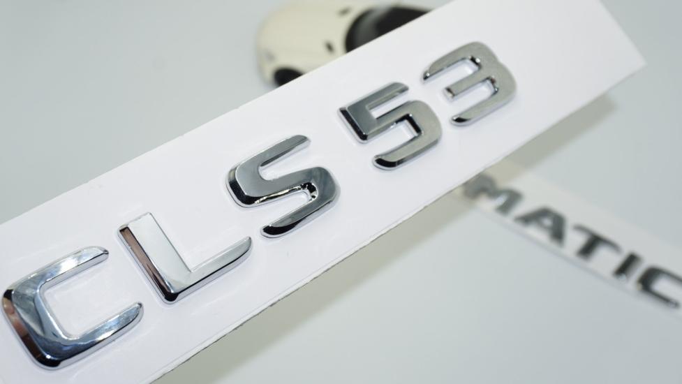 DK Tuning CLS53 4Matic Bagaj Krom ABS Yazı Logo Benz İle Uyumlu