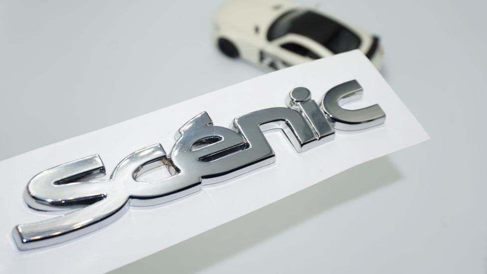 Renault Scenic MK1 Krom Abs 3M 3D Bagaj Yazı Logo