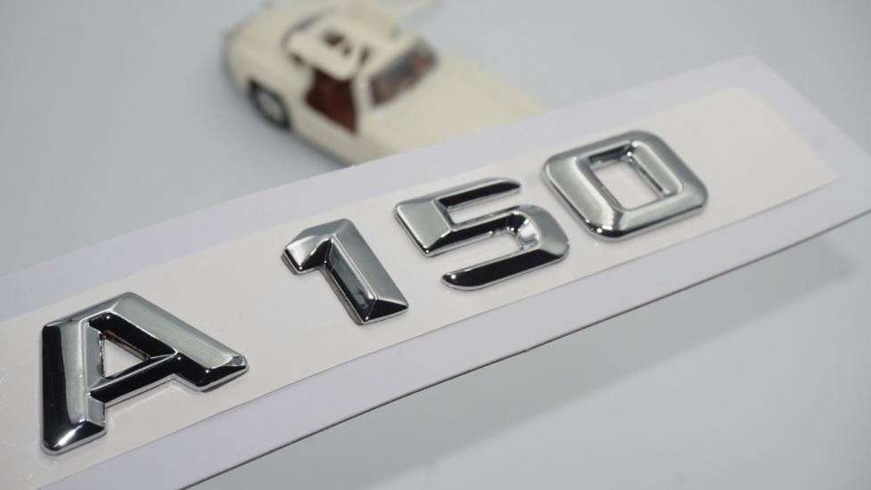 A 150 Bagaj Krom Metal 3M 3D Yazı Logo