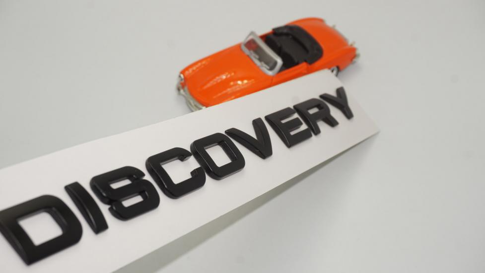 Discovery Kaput Ve Bagaj Siyah Metal Yazı Orjinal Ürün