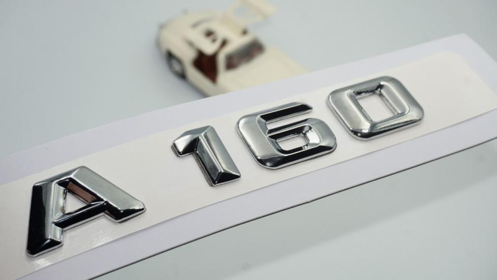 A 160 Bagaj Krom Metal 3M 3D Yazı Logo