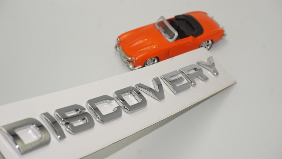 Discovery Kaput Ve Bagaj Krom Metal Yazı Orjinal Ürün