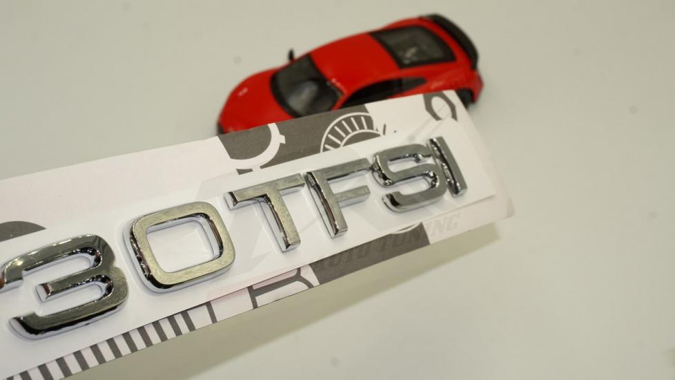 Audi 30 TFSİ Krom ABS 3M 3D Bagaj Yazı Logo Orjinal Ürün