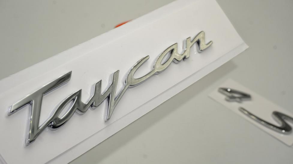Porsche Taycan 4S Bagaj 3M 3D ABS Yazı Logo Amblem Orjinal Ürün