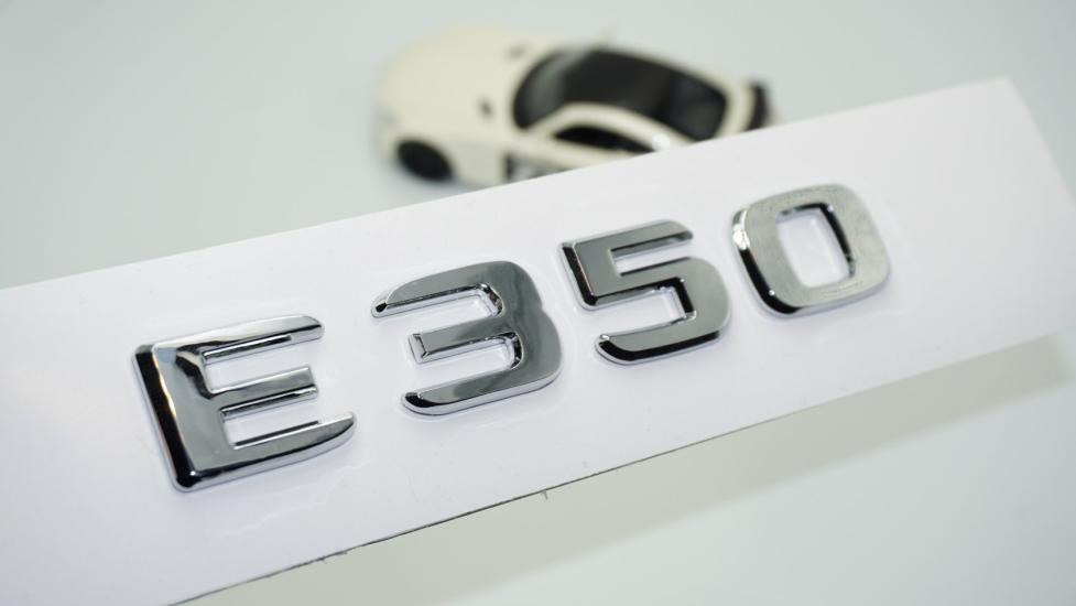 DK Tuning E350 Bagaj Krom ABS 3M 3D Yazı Logo Benz İle Uyumlu