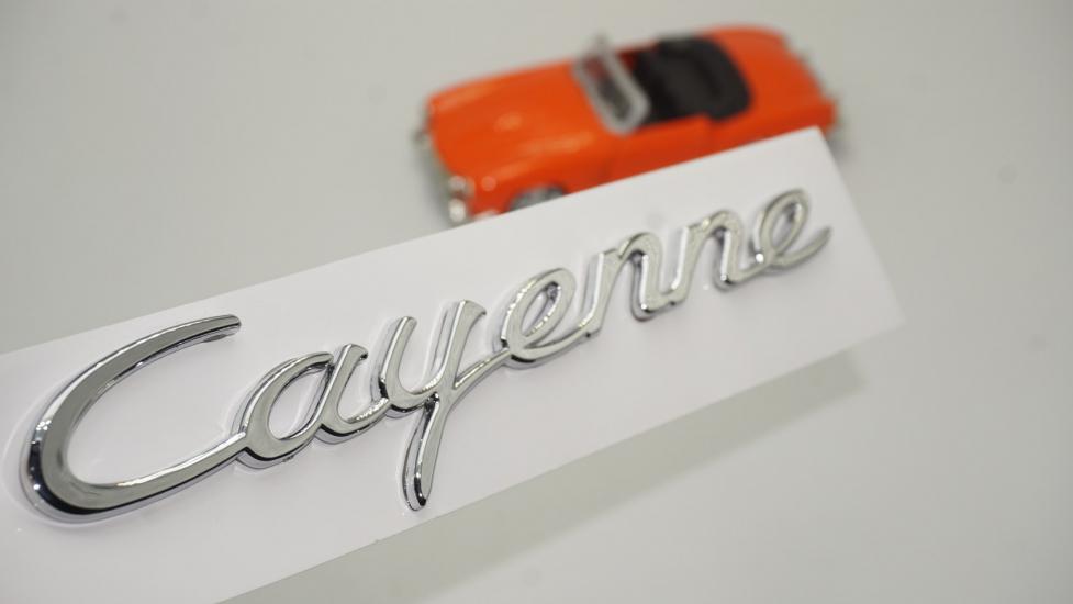 Porsche Cayenne Bagaj 3M 3D ABS Yazı Logo Amblem