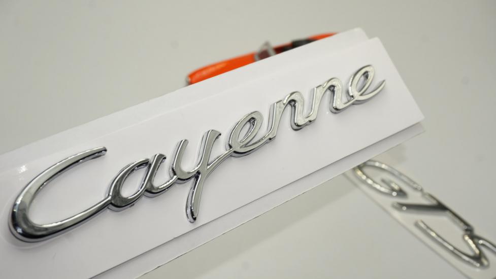 DK Tuning Porsche Cayenne GTS Bagaj 3M 3D ABS Yazı Logo Amblem Seti