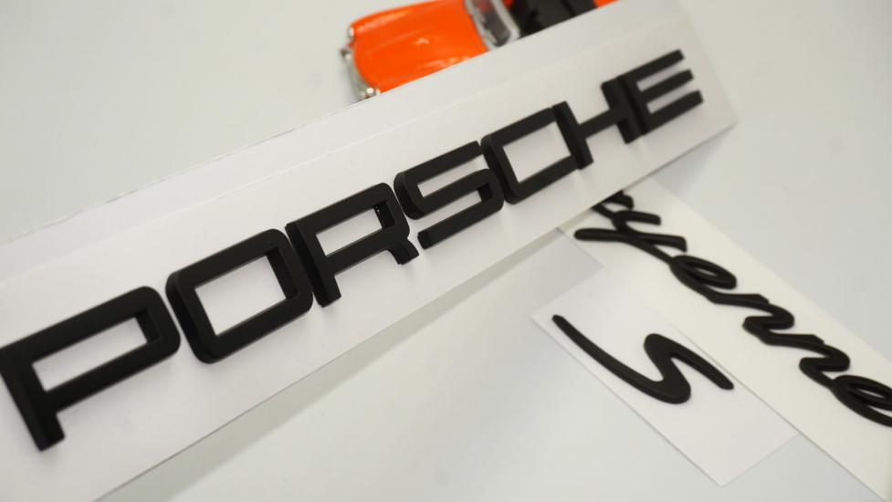 Porsche Cayenne S Bagaj 3M 3D ABS Yazı Logo Amblem Seti