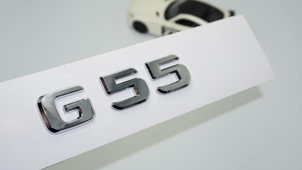 DK Tuning G55 Bagaj Krom ABS 3M 3D Yazı Logo Benz İle Uyumlu