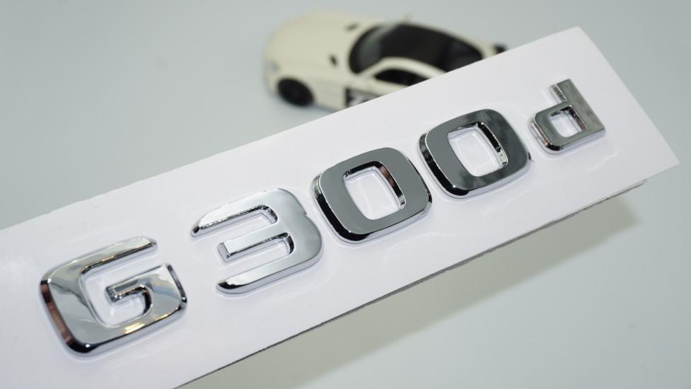 DK Tuning G300d Bagaj Krom ABS 3M 3D Yazı Logo Benz İle Uyumlu