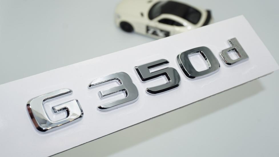 DK Tuning G350d Bagaj Krom ABS 3M 3D Yazı Logo Benz İle Uyumlu