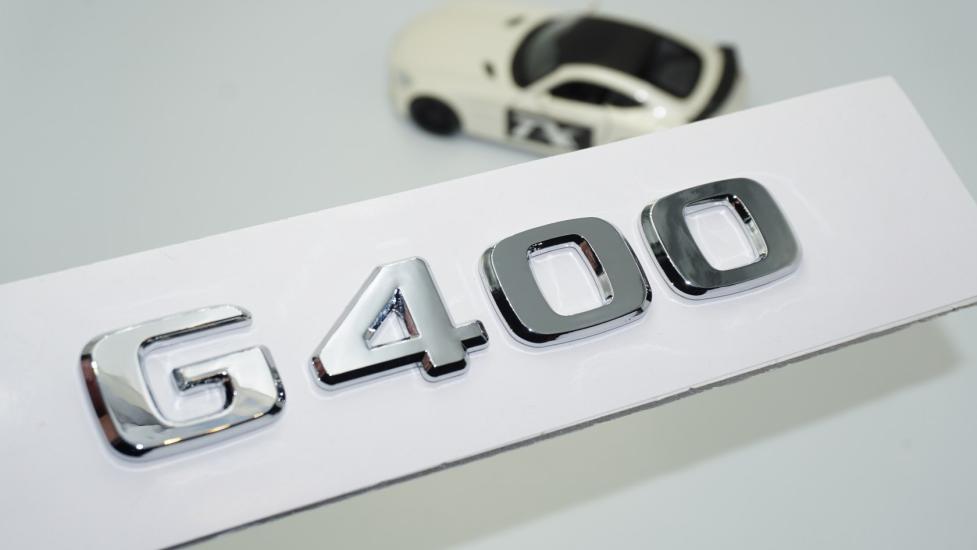 DK Tuning G400 Bagaj Krom ABS 3M 3D Yazı Logo Benz İle Uyumlu