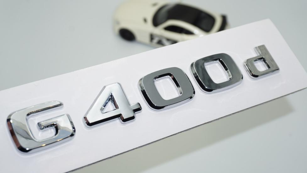 DK Tuning G400d Bagaj Krom ABS 3M 3D Yazı Logo Benz İle Uyumlu