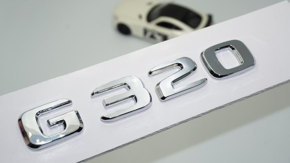 DK Tuning G320 Bagaj Krom ABS 3M 3D Yazı Logo Benz İle Uyumlu