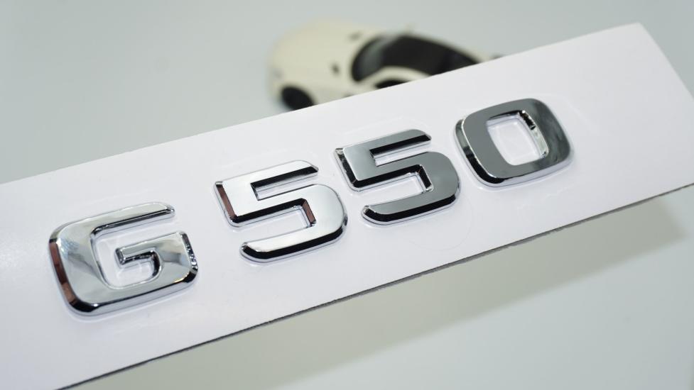 DK Tuning G550 Bagaj Krom ABS 3M 3D Yazı Logo Benz İle Uyumlu
