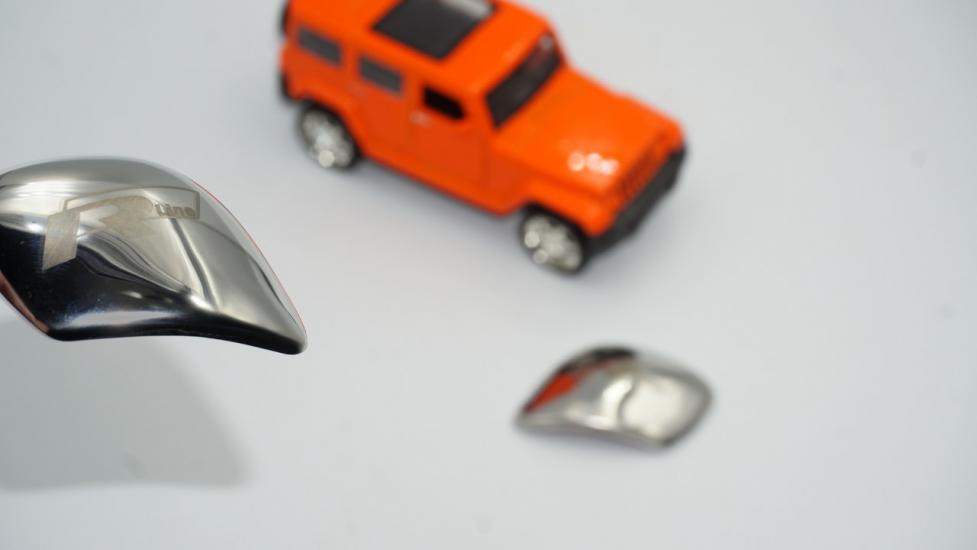 VW Volkswagen R Line Logo Vites Topuzu Krom Metal 3M Rozeti