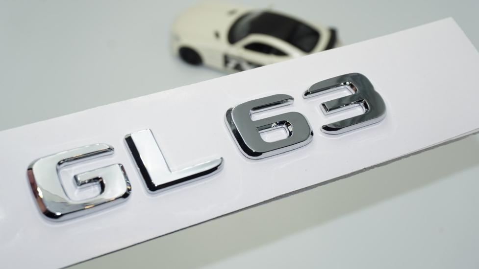 DK Tuning GL63 Bagaj Krom ABS 3M 3D Yazı Logo Benz İle Uyumlu