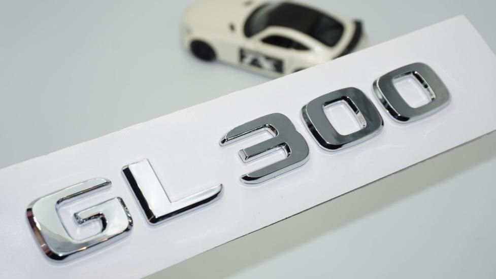 DK Tuning GL300 Bagaj Krom ABS 3M 3D Yazı Logo Benz İle Uyumlu