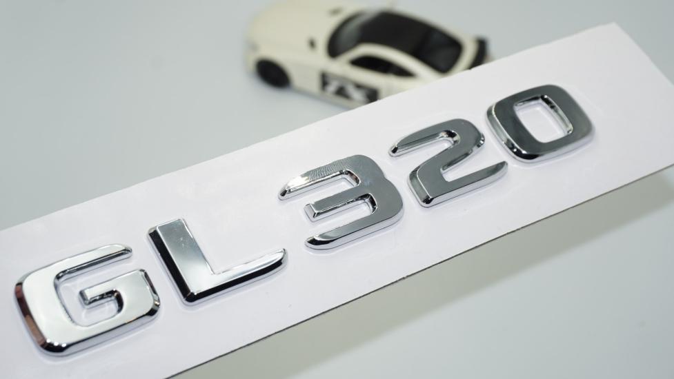 DK Tuning GL320 Bagaj Krom ABS 3M 3D Yazı Logo Benz İle Uyumlu