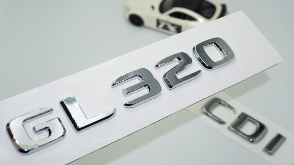 DK Tuning GL320 CDi Bagaj Krom ABS Yazı Logo Benz İle Uyumlu