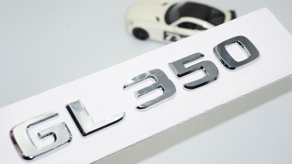 DK Tuning GL350 Bagaj Krom ABS 3M 3D Yazı Logo Benz İle Uyumlu