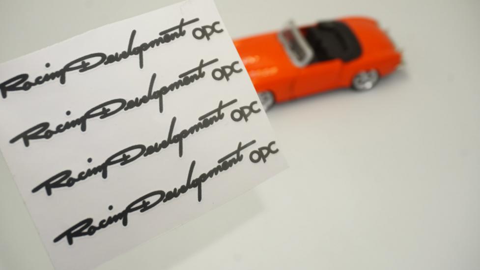 Opel OPC Kapı Açma Kolu Racing Devolopment Sticker Seti