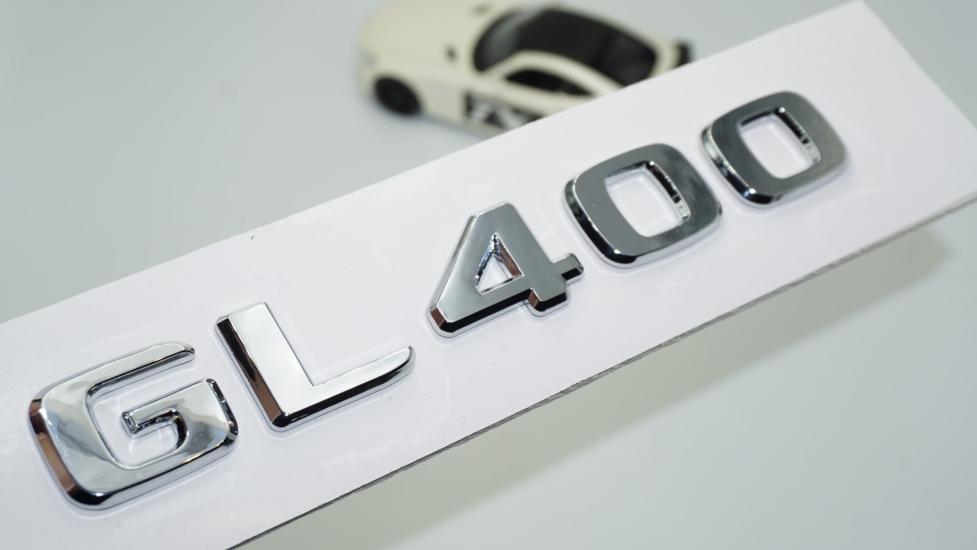 DK Tuning GL400 Bagaj Krom ABS 3M 3D Yazı Logo Benz İle Uyumlu