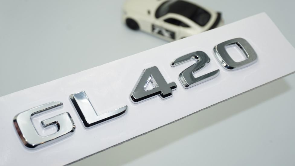 DK Tuning GL420 Bagaj Krom ABS 3M 3D Yazı Logo Benz İle Uyumlu