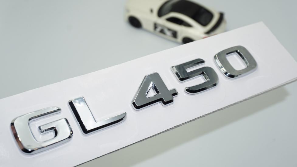 DK Tuning GL450 Bagaj Krom ABS 3M 3D Yazı Logo Benz İle Uyumlu