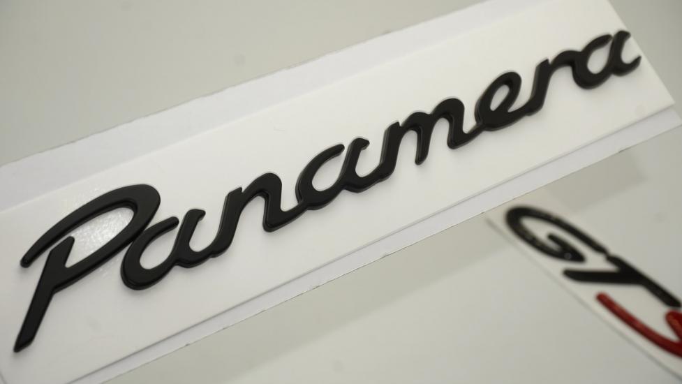 Porsche Panamera GTS Bagaj 3M 3D ABS Yazı Logo Amblem Seti