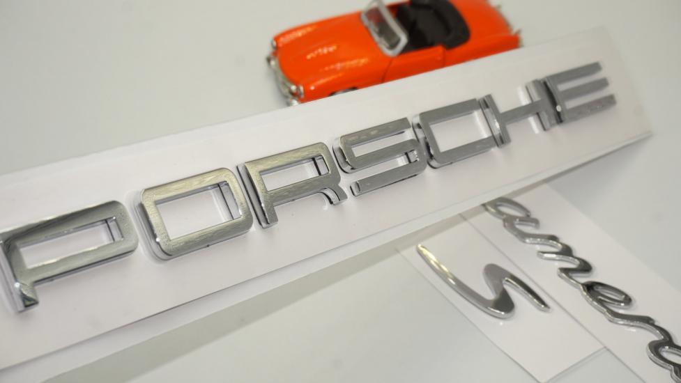 Porsche Panamera S Bagaj 3M 3D ABS Yazı Logo Amblem Seti