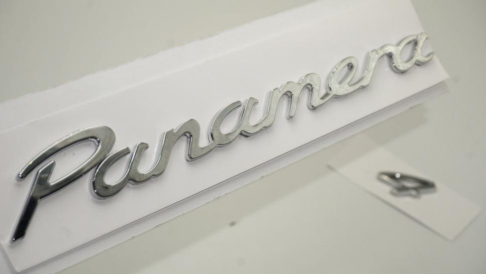Porsche Panamera 4 Bagaj 3M 3D ABS Yazı Logo Amblem Seti