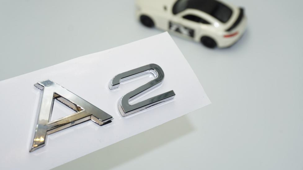DK Tuning A2 Bagaj Krom ABS 3M Yazı Logo Audi İe Uyumlu