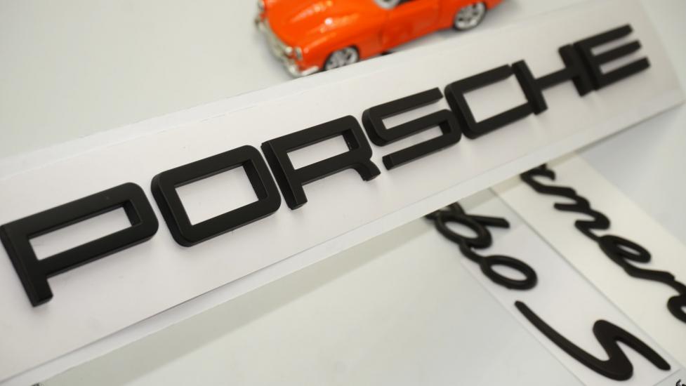 Porsche Panamera Turbo S Bagaj 3M 3D ABS Yazı Logo Amblem Seti
