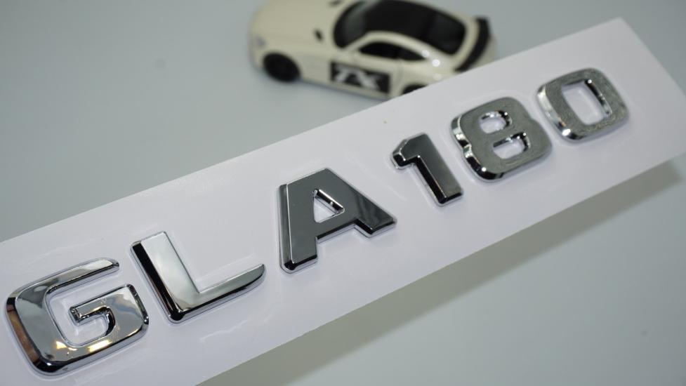 DK Tuning GLA 180 Bagaj Krom ABS 3M 3D Yazı Logo Benz İle Uyumlu