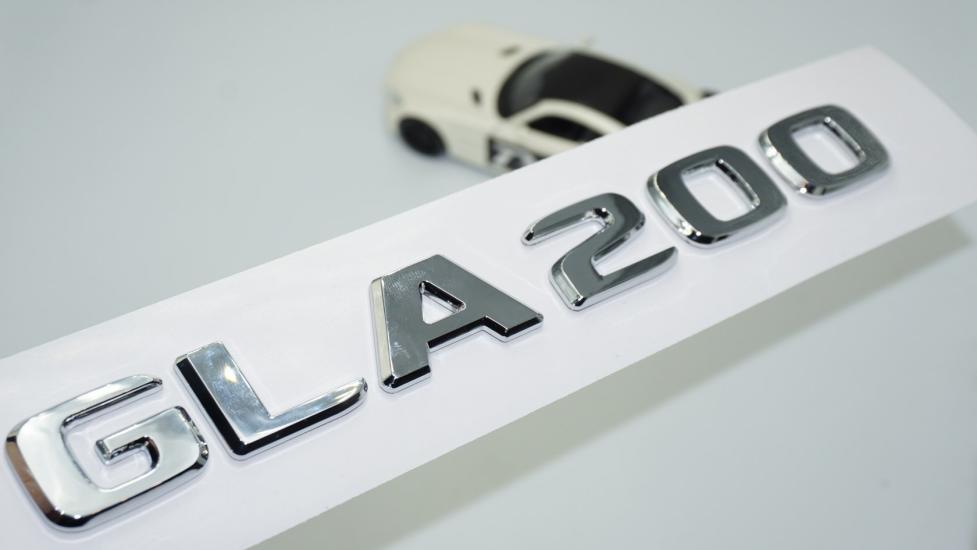 DK Tuning GLA 200 Bagaj Krom ABS Yazı Logo Benz İle Uyumlu