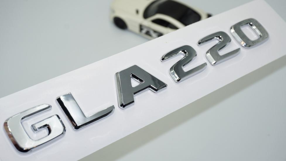 DK Tuning GLA 220 Bagaj Krom ABS 3M 3D Yazı Logo Benz İle Uyumlu