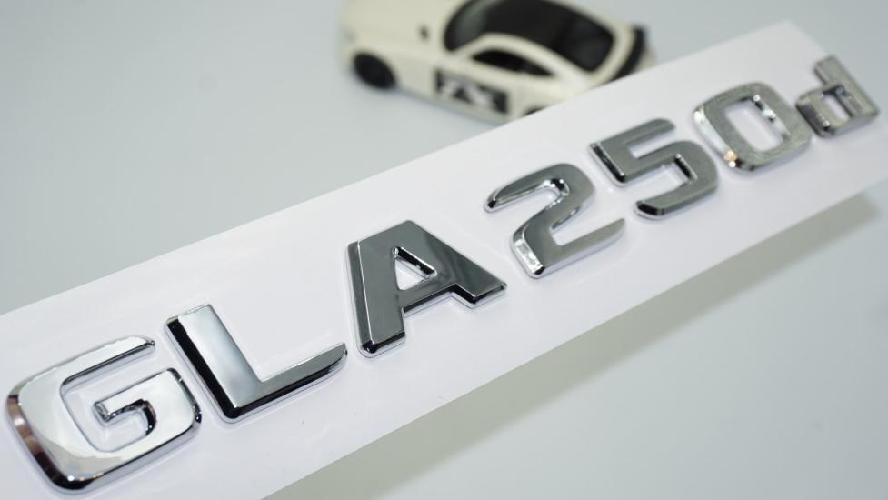 DK Tuning GLA 250d Bagaj Krom ABS 3M 3D Yazı Logo Benz İle Uyumlu