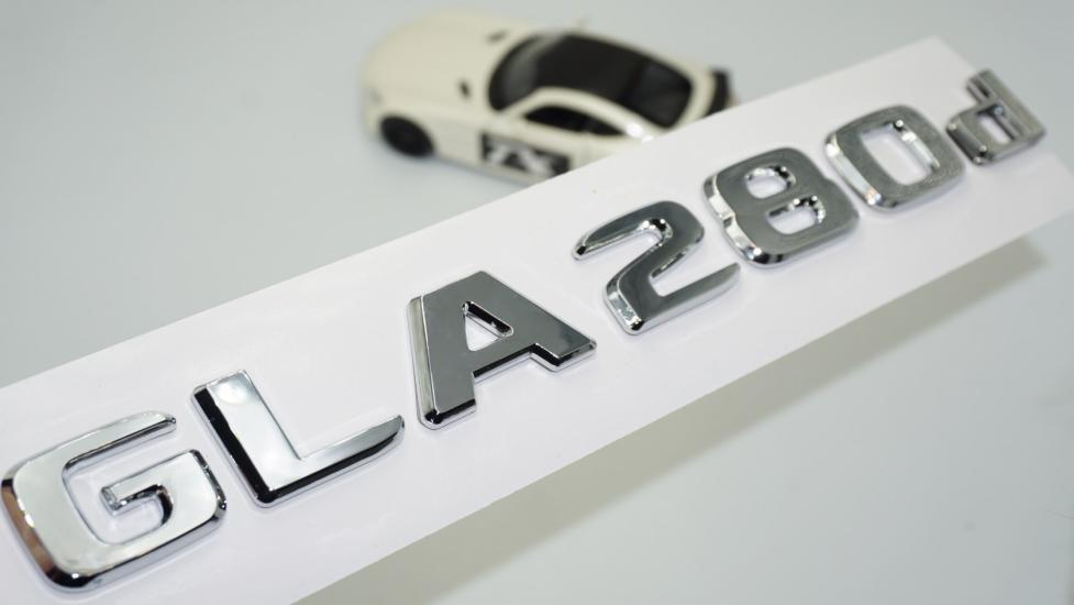 DK Tuning GLA 280d Bagaj Krom ABS Yazı Logo Benz İle Uyumlu