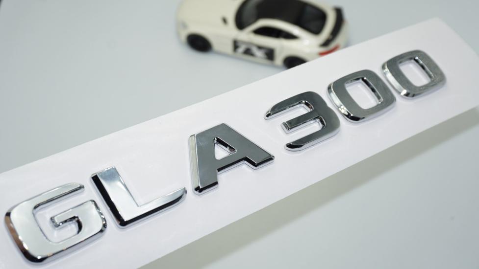 DK Tuning GLA 300 Bagaj Krom ABS 3M 3D Yazı Logo Benz İle Uyumlu