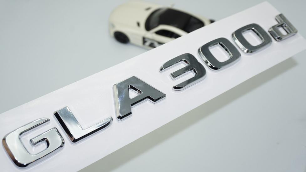 DK Tuning GLA 300d Bagaj Krom ABS 3M 3D Yazı Logo Benz İle Uyumlu