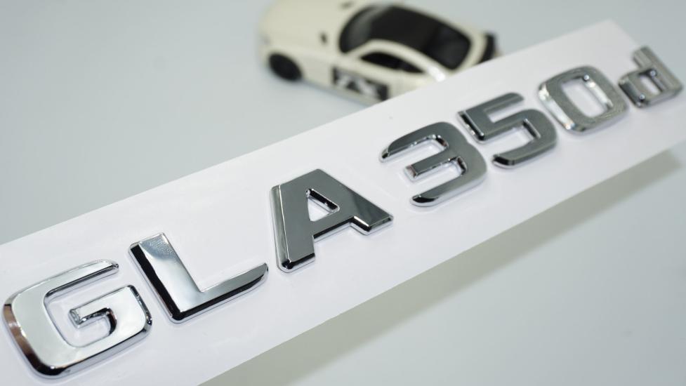DK Tuning GLA 350d Bagaj Krom ABS 3M 3D Yazı Logo Benz İle Uyumlu