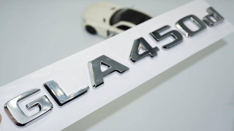 DK Tuning GLA 450d Bagaj Krom ABS 3M 3D Yazı Logo Benz İle Uyumlu