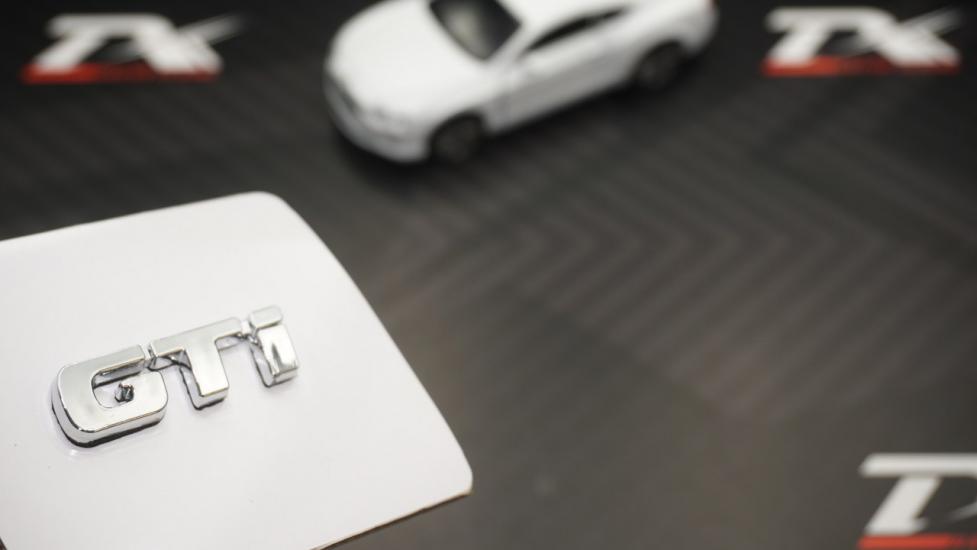 Volkswagen Golf GTİ Bagaj 3M 3D Krom ABS Yazı Logo Amblem