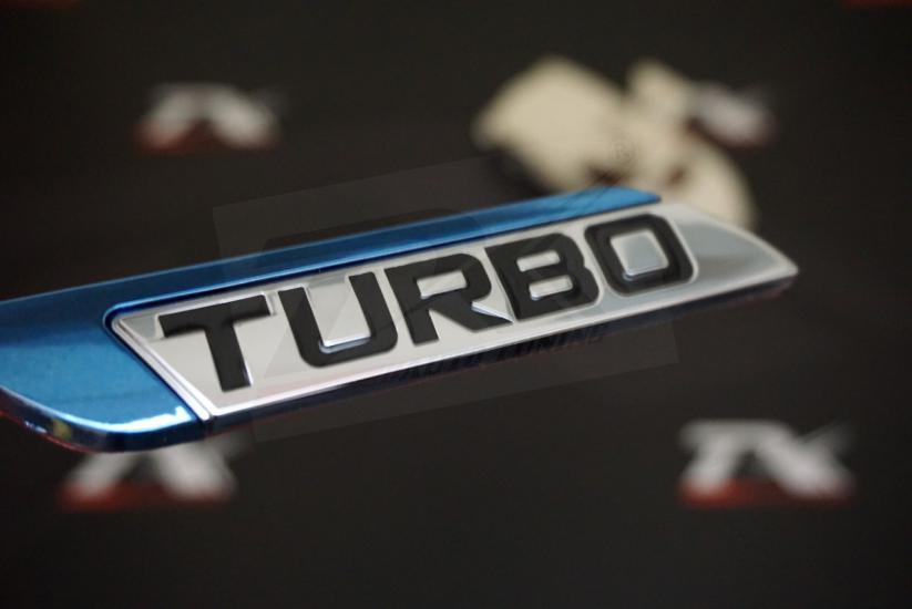 Hyundai Turbo Bagaj 3M 3D Krom Metal Yazı Logo Amblem Orjinal Ürün