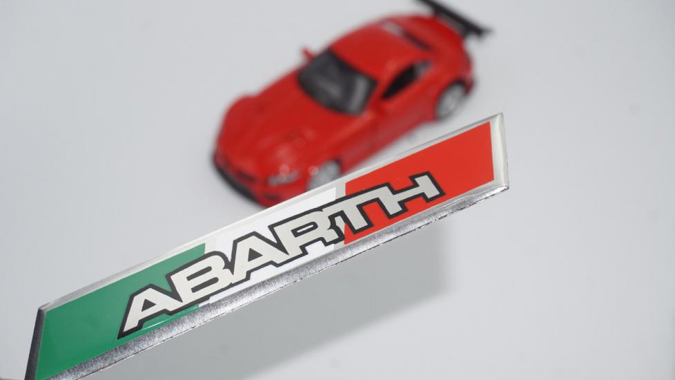 Fiat Abarth Logo Krom Metal 3M Bagaj Plaka Logo Amblem